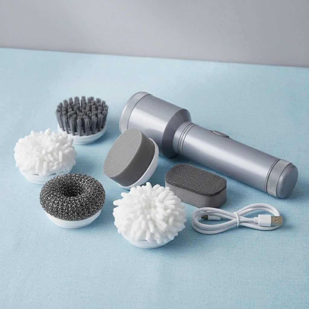 Electric Spin Scrubber 5 in 1