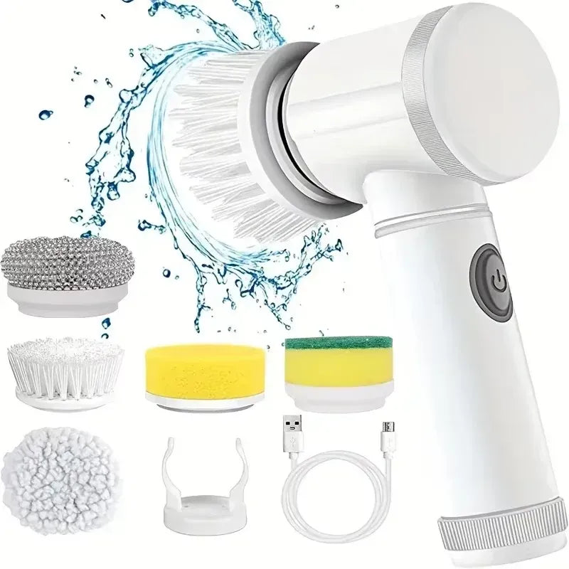 Electric Spin Scrubber 5 in 1
